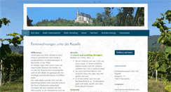 Desktop Screenshot of burrweiler-ferienwohnung.de